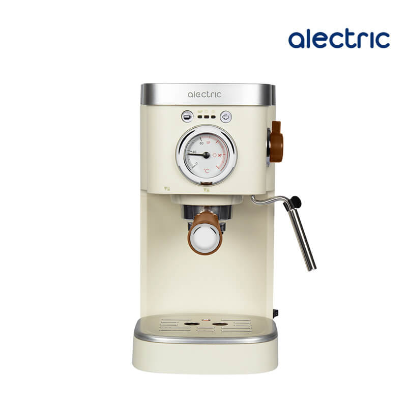 เครื่องชงกาแฟแรงดัน ALECTRIC รุ่น AATTE ONE สีครีม_0